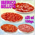 20 sobres iberico de bellota